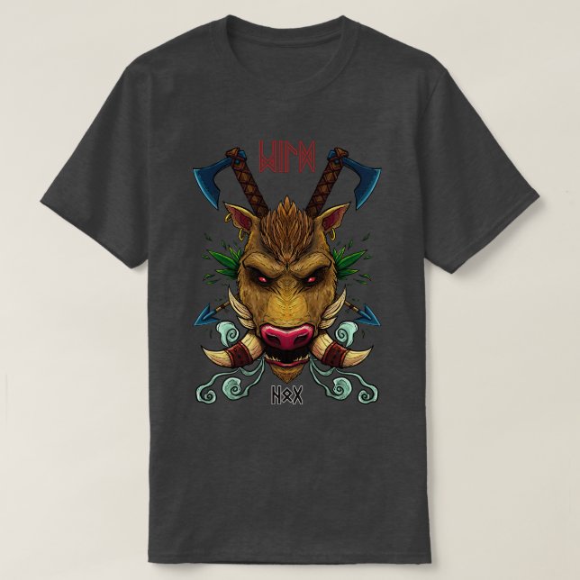 Camiseta Wild Hog (Diseño del anverso)
