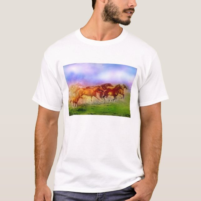CAMISETA WILD HORSES (Anverso)