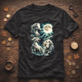 Camiseta Wild Horses Moon T-Shirt