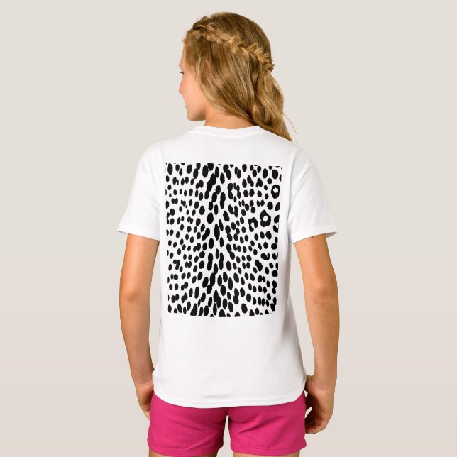 Camiseta Wild Leopard Energy – Bold Animal Print Fashion (Reverso completo)