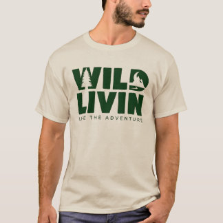 Camiseta Wild Livin T-Shirt - Vive la aventura