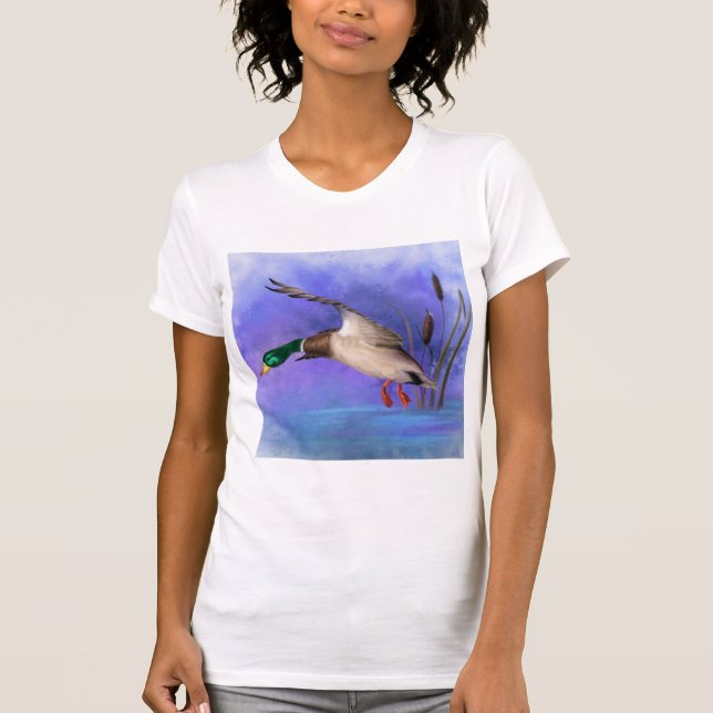 Camiseta Wild Mallard Duck T-Shirt (Anverso)