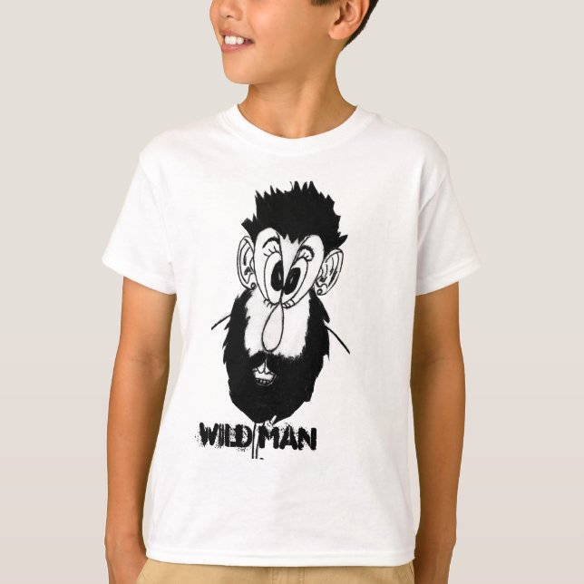 CAMISETA WILD MAN (Anverso)
