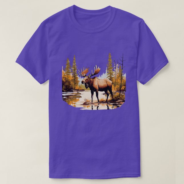 Camiseta Wild Moose TShirt 6 (Diseño del anverso)