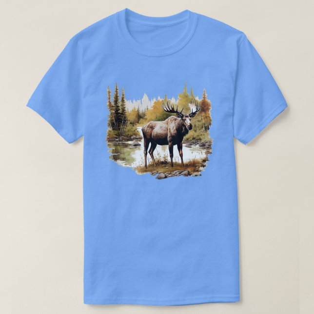 Camiseta Wild Moose TShirt 7 (Diseño del anverso)