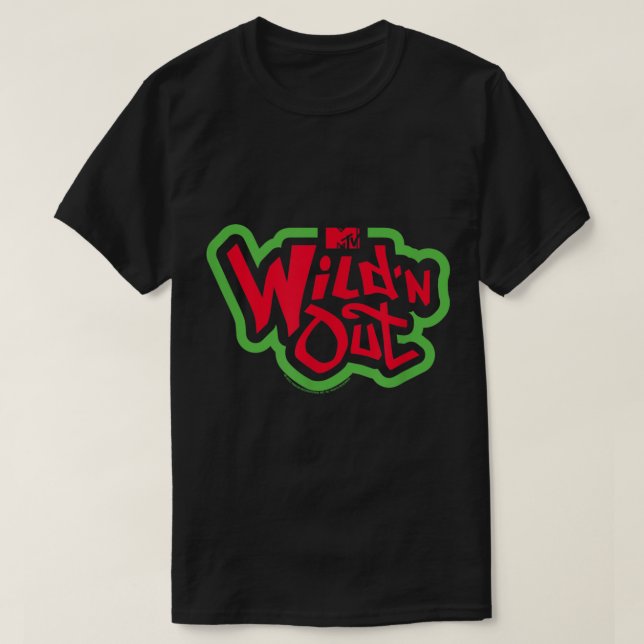 Camiseta Wild N Out Green And Red Logo  (Diseño del anverso)