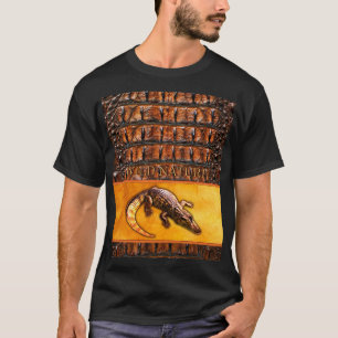 Camiseta WILD NATURE - Colección de diseño CROCODILE-DILE-D