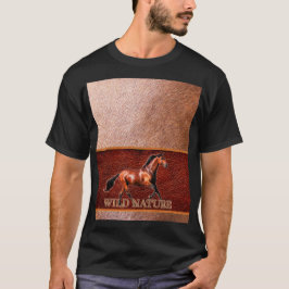 Camiseta WILD NATURE - colección de diseño HORSE