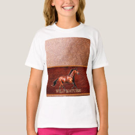 Camiseta WILD NATURE - colección de diseño HORSE