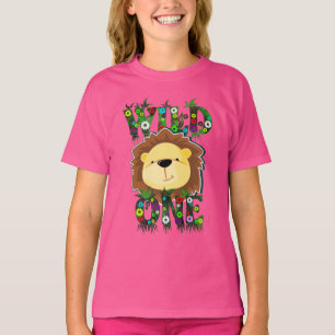 Camiseta WILD ONE Cute Lion Ilustracion
