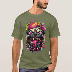 Camiseta Wild Personalizado Pug