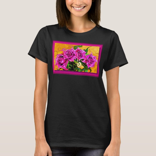 Camiseta Wild Roses  (Anverso)