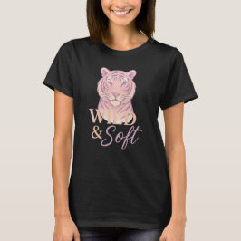 Camiseta Wild & Soft Pastel Tiger Art
