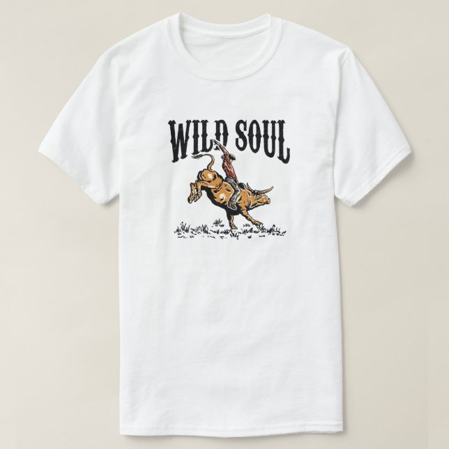 Camiseta Wild Soul Cowboy (Diseño del anverso)