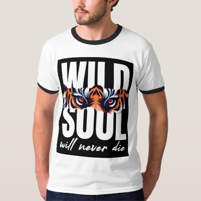Camiseta Wild Soul Tiger Eyes (Anverso)