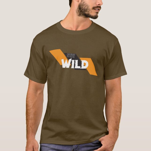 Camiseta Wild T - Tee gráfico inspirado en la aven (Anverso)