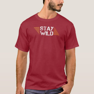 Camiseta Wild T - Tee gráfico inspirado en la aven