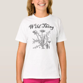 Camiseta Wild Thing con diente de león