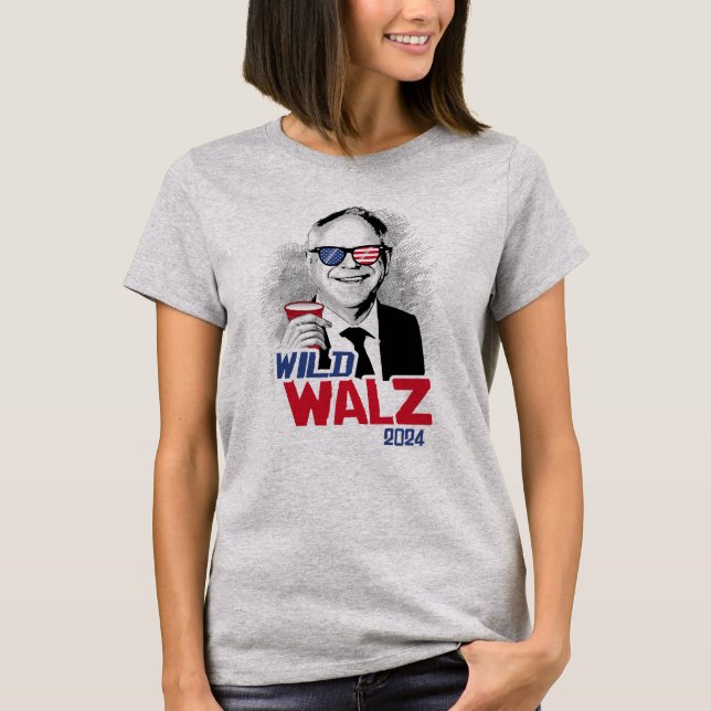 Camiseta Wild Tim Walz (Anverso)