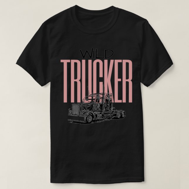 Camiseta Wild trucker (Diseño del anverso)