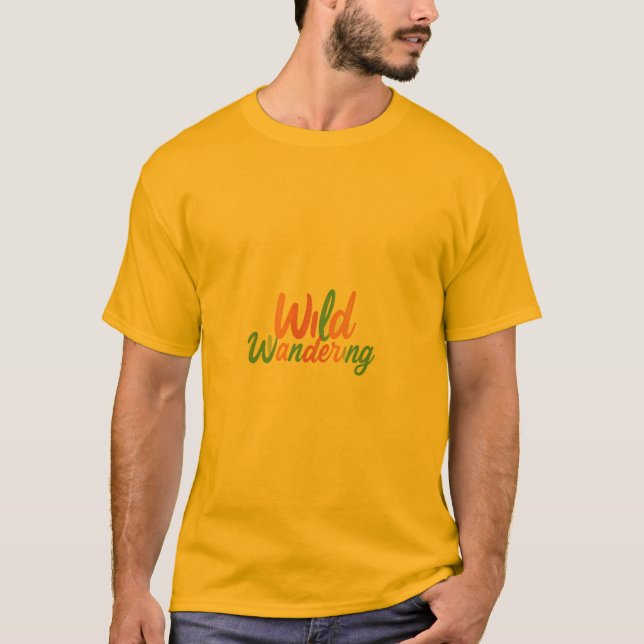 Camiseta Wild Wandering (Anverso)