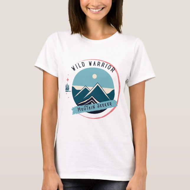 Camiseta Wild Warrior Mountain Seeker (Anverso)
