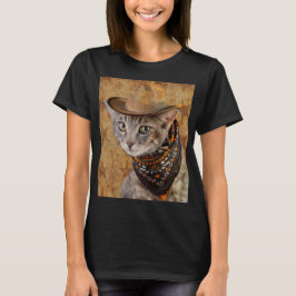 Camiseta Wild West Cat