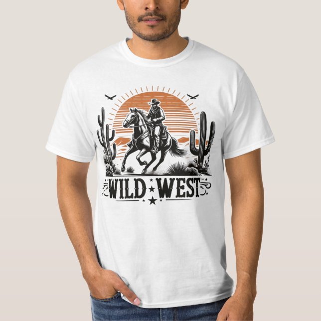 Camiseta Wild_West_Cowboy_Adventure2 (Anverso)