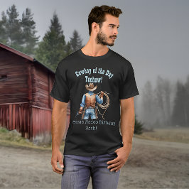 Camiseta Wild west Cowboy Birthday T-Shirt