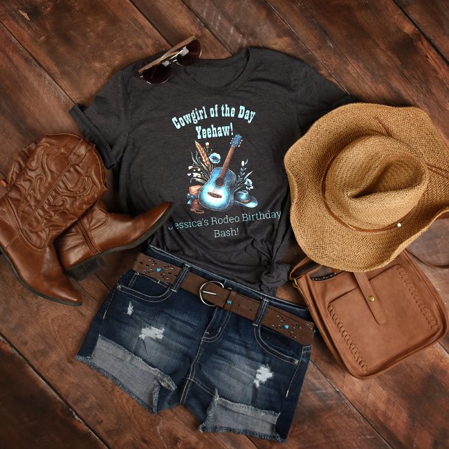 Camiseta Wild west Cowboy Birthday T-Shirt (Subido por el creador)