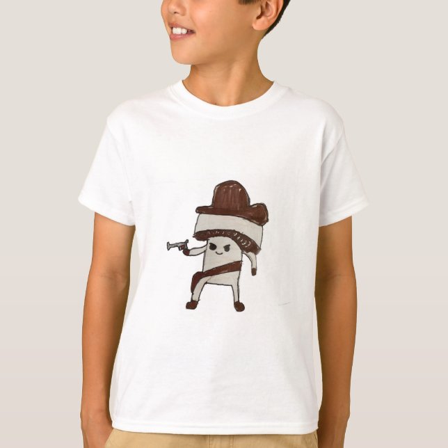 Camiseta Wild West Mushroom  (Anverso)