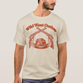 Camiseta "Wild West Outlaw "