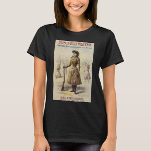 Camiseta Wild West Show de Buffalo Bill con Annie Oakley