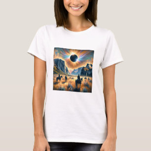 Camiseta Wild West Wonder: Eclipse Tee femenino
