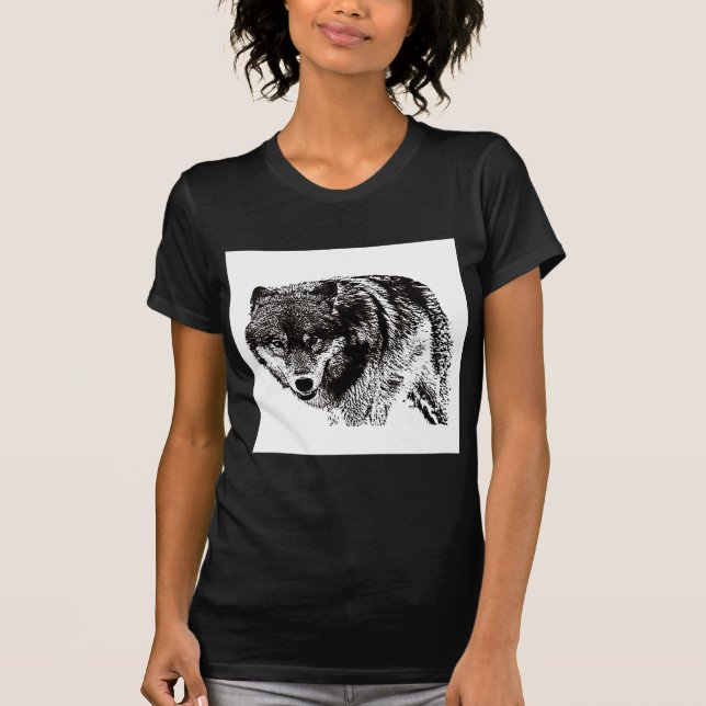 Camiseta Wild Wolf (Anverso)