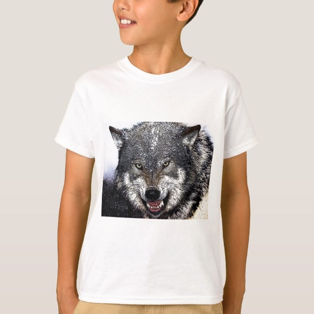 Camiseta Wild Wolf (Anverso)
