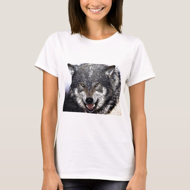Camiseta Wild Wolf (Anverso)