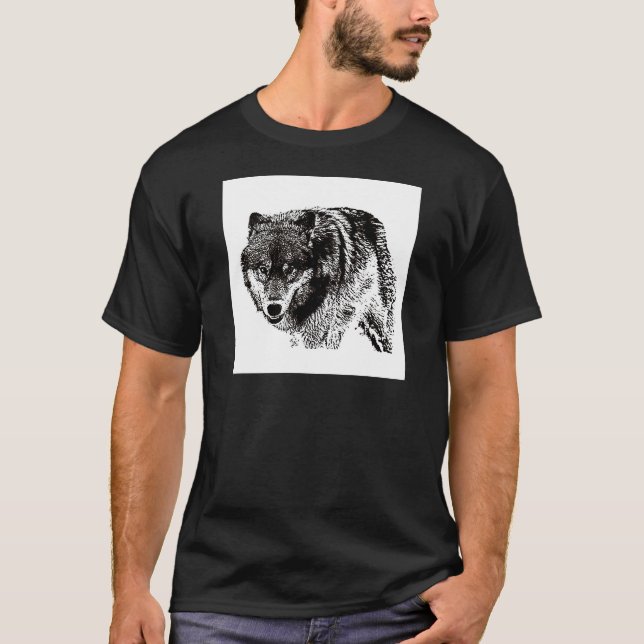 Camiseta Wild Wolf (Anverso)