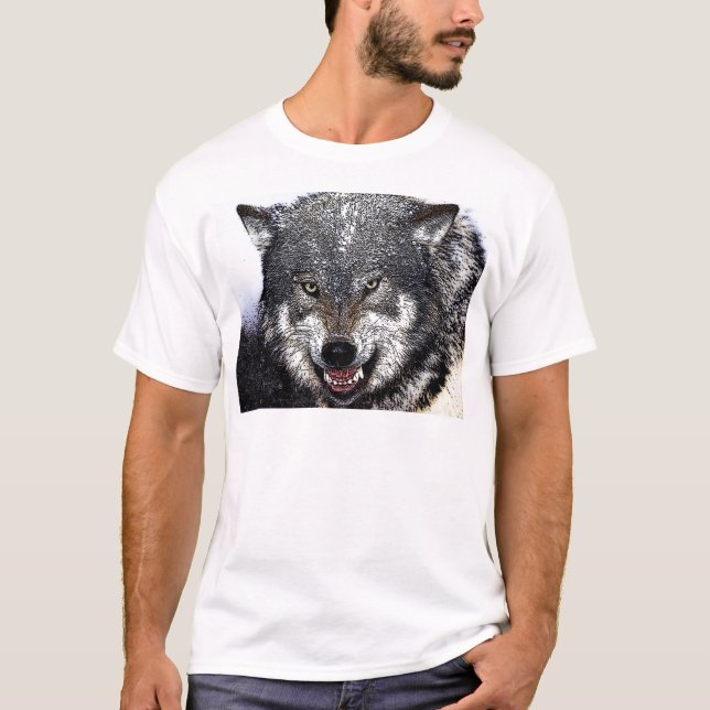 Camiseta Wild Wolf (Anverso)
