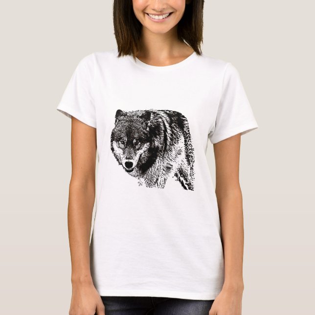 Camiseta Wild Wolf (Anverso)