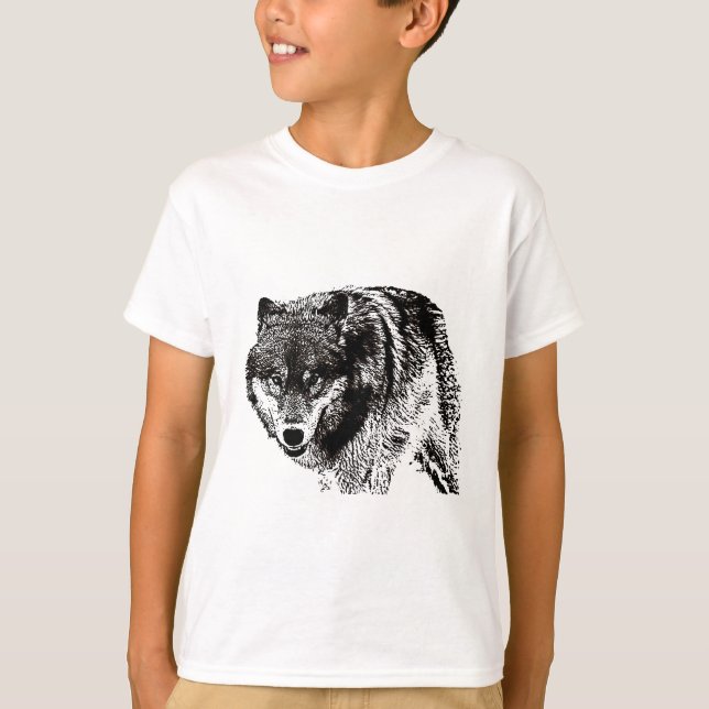 Camiseta Wild Wolf (Anverso)