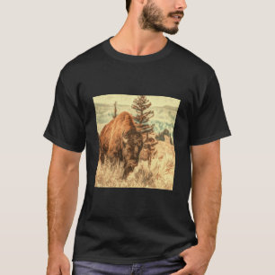Camiseta Wild Woodland Bison