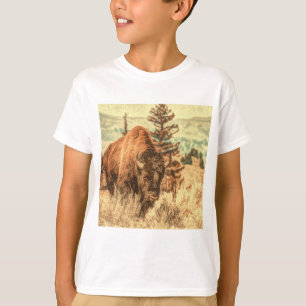 Camiseta Wild Woodland Bison