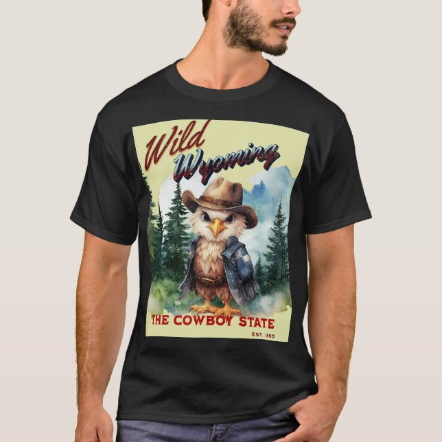 Camiseta Wild Wyoming (Anverso)