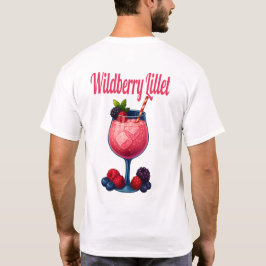 Camiseta Wildberry Lillet T-Shirt – Elegant Fruit Cocktail