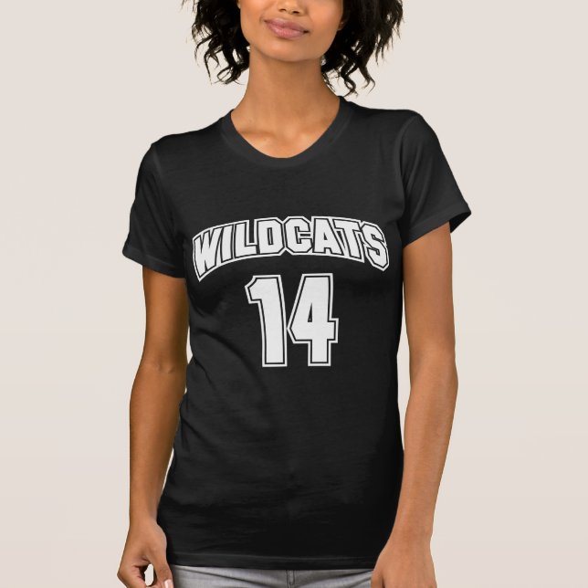 Camiseta Wildcats 14 (Anverso)
