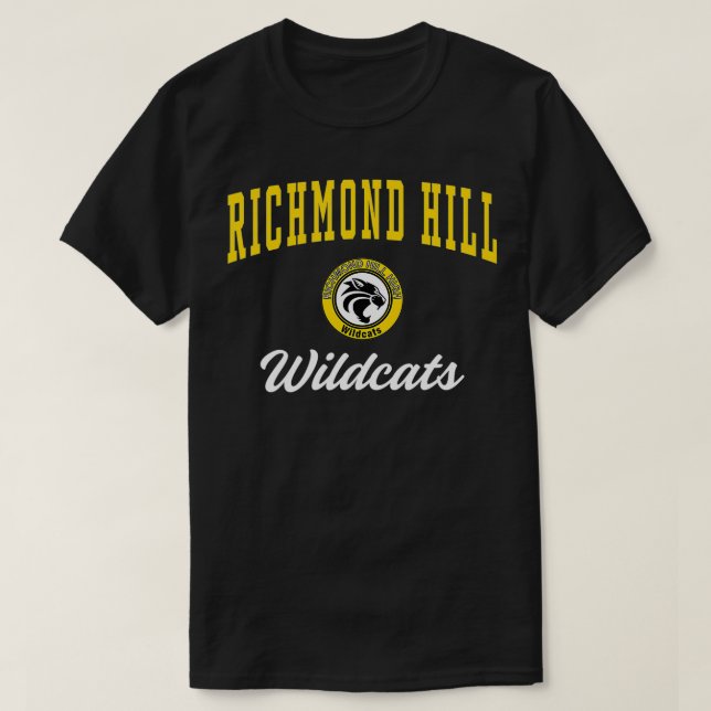 Camiseta Wildcats C3 de Richmond Hill High School (Diseño del anverso)