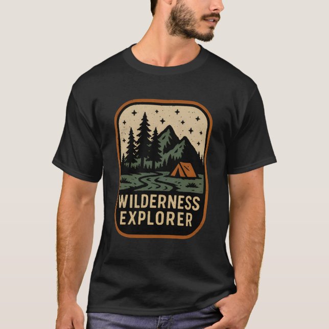 Camiseta Wilderness Explorer (Anverso)