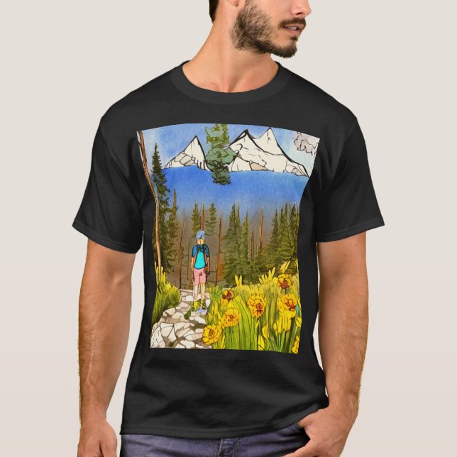 Camiseta Wilderness Hike (Anverso)