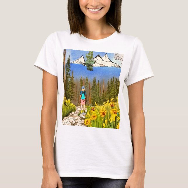 Camiseta Wilderness Hike (Anverso)